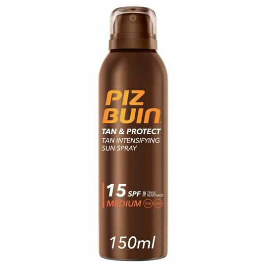 Tanning Spray Tan & Protect Medium Piz Buin Tan Protect Intensifying Spf 15 Spf 15 (150 ml)-0