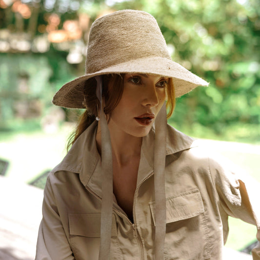 SunKissed Straw Hat - Sun protection and style